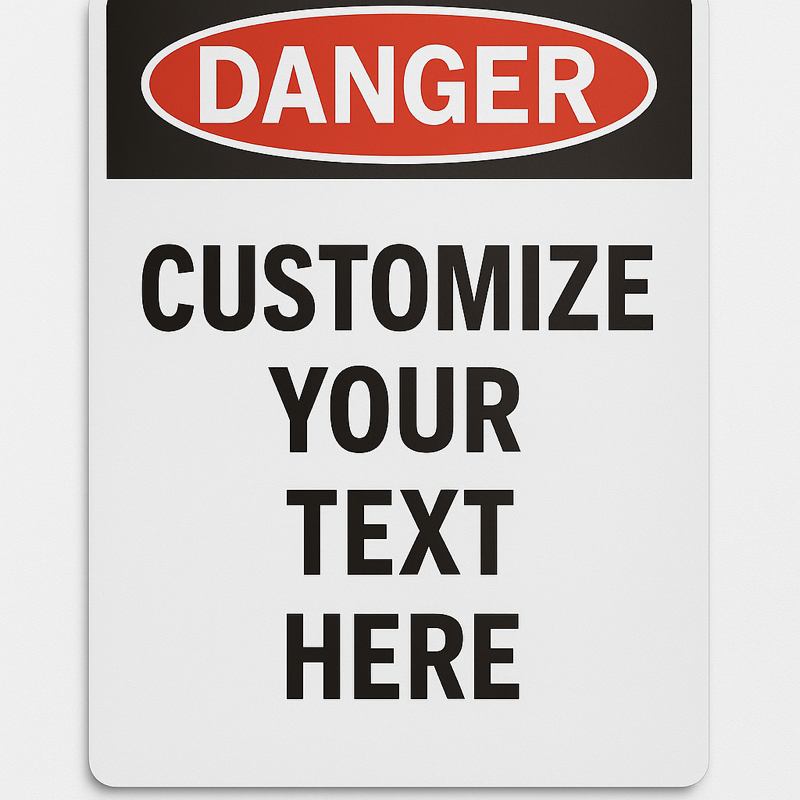 Premium Aluminum OSHA Signs – Indoor/Outdoor Compliance