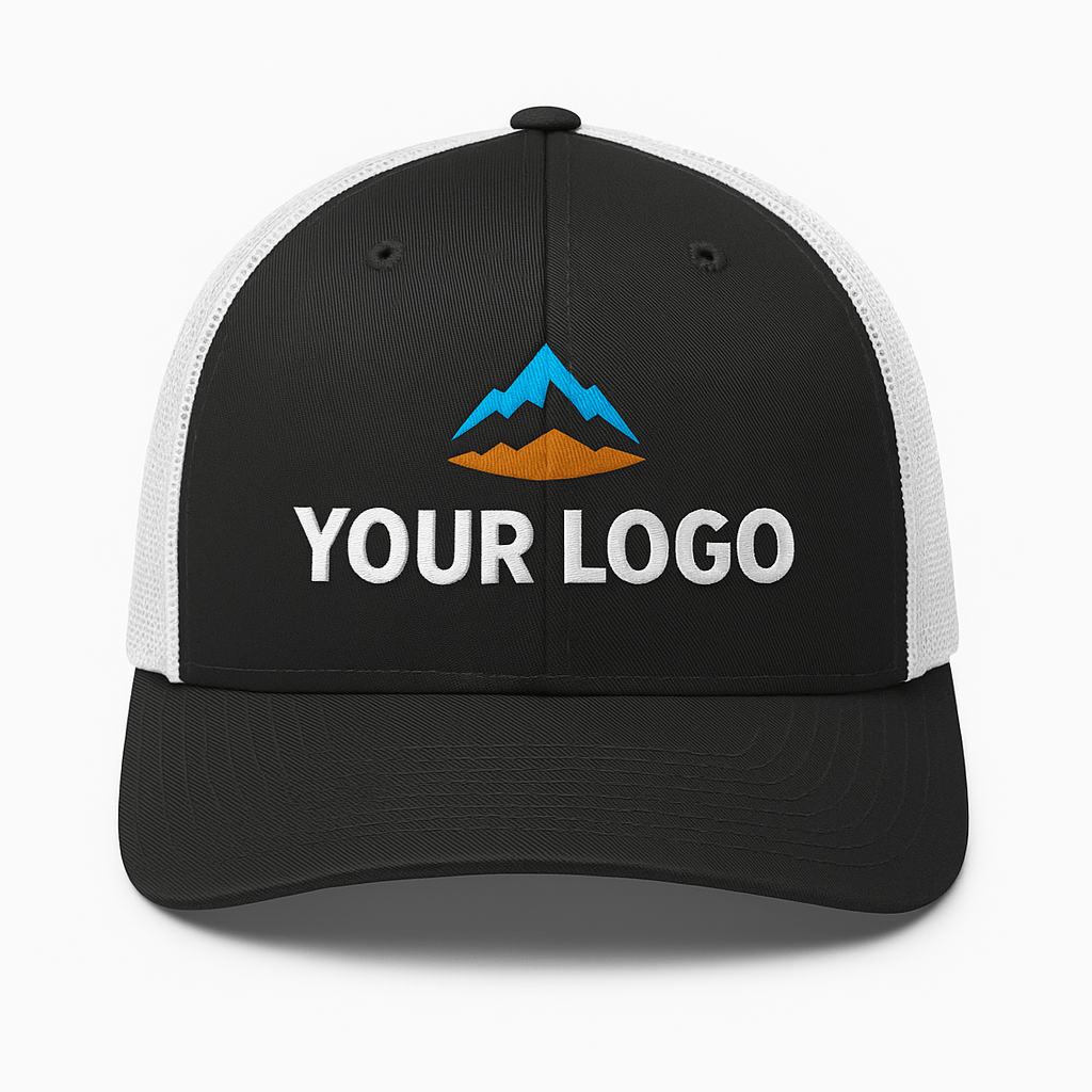 Custom Logo Trucker Hat – Premium Quality | No Minimum | Bulk Orders