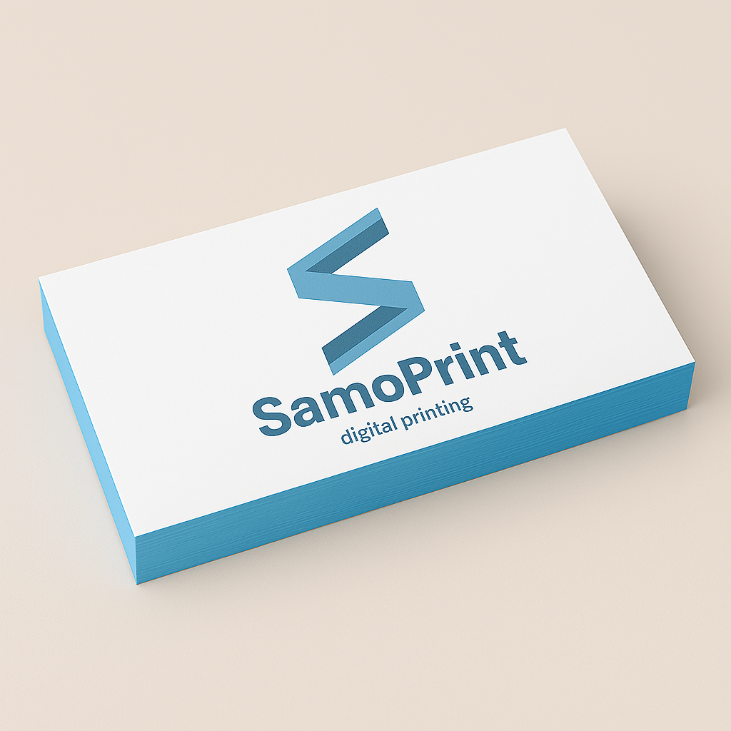 Painted Edge Premium Business Cards