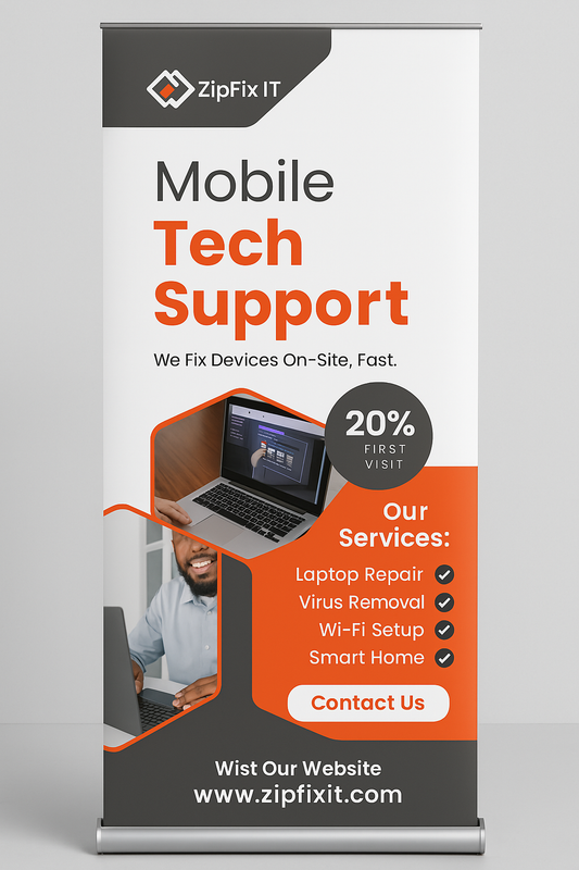 Premium Single Sided Retractable Banner