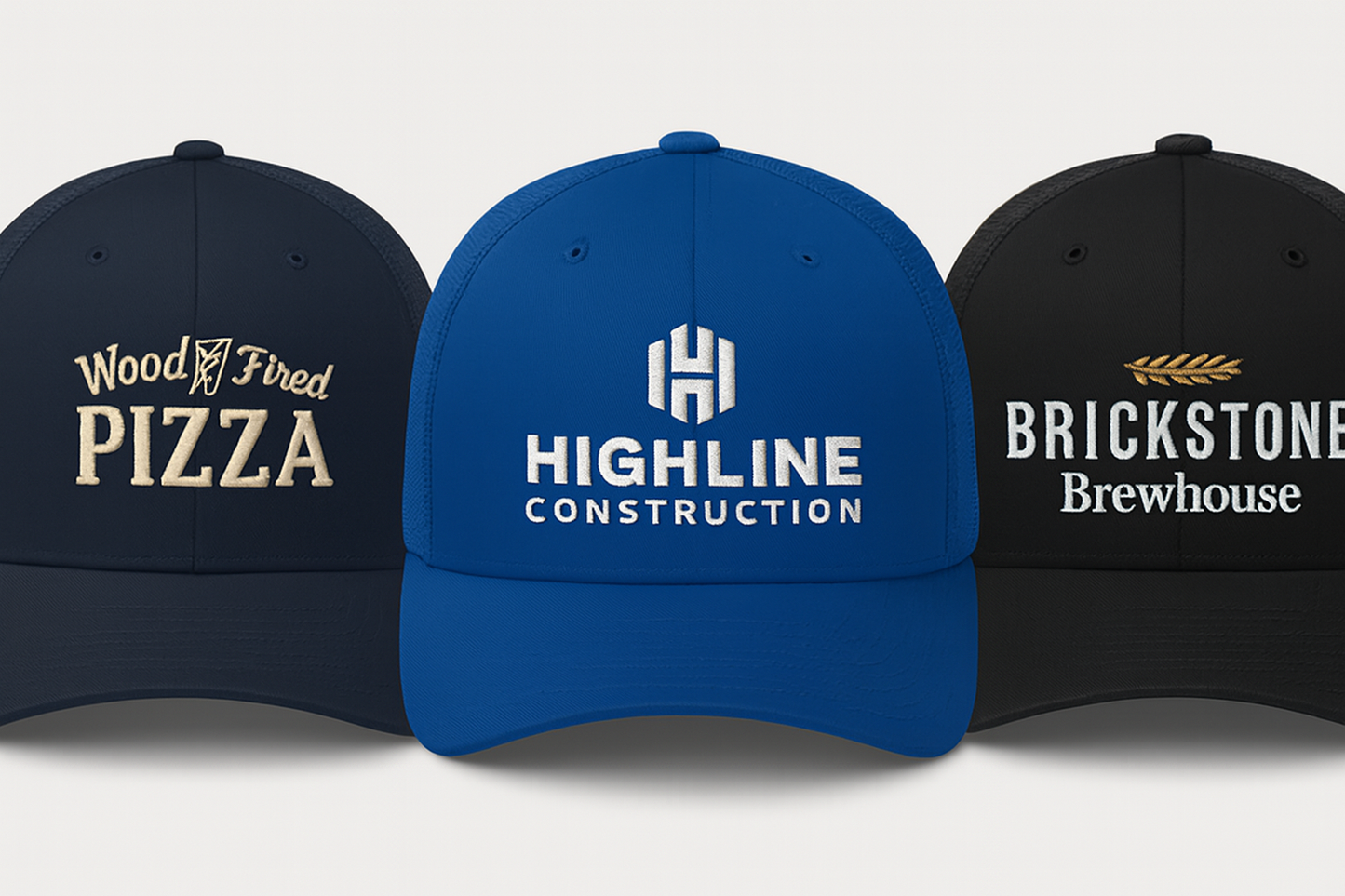 Custom Logo Trucker Hat – Premium Quality | No Minimum | Bulk Orders