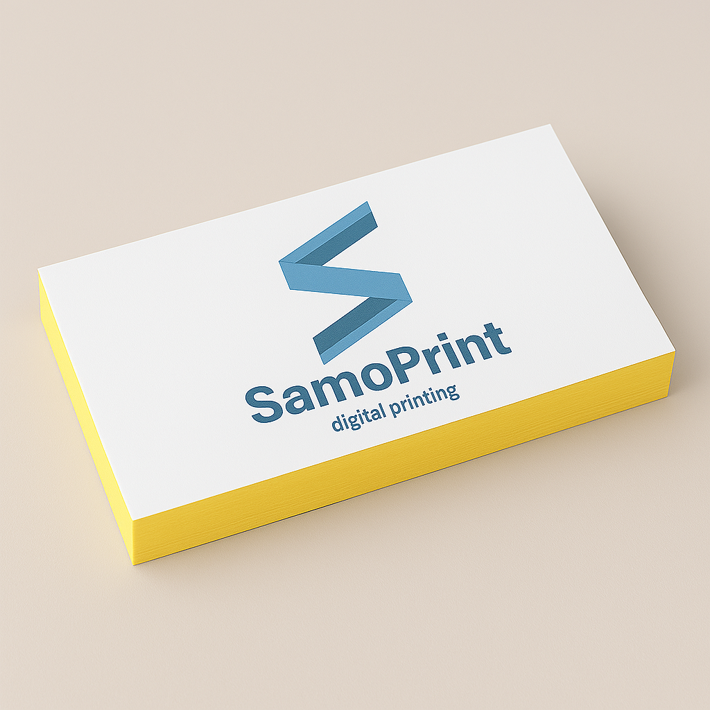 Painted Edge Premium Business Cards