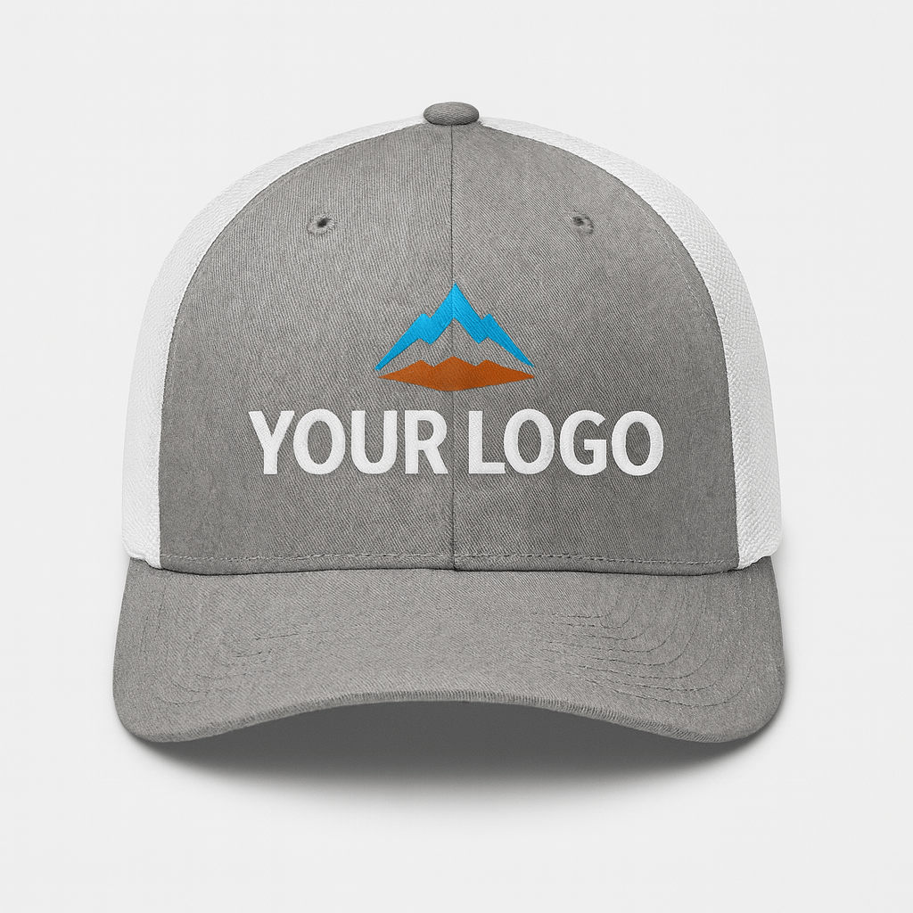 Custom Logo Trucker Hat – Premium Quality | No Minimum | Bulk Orders