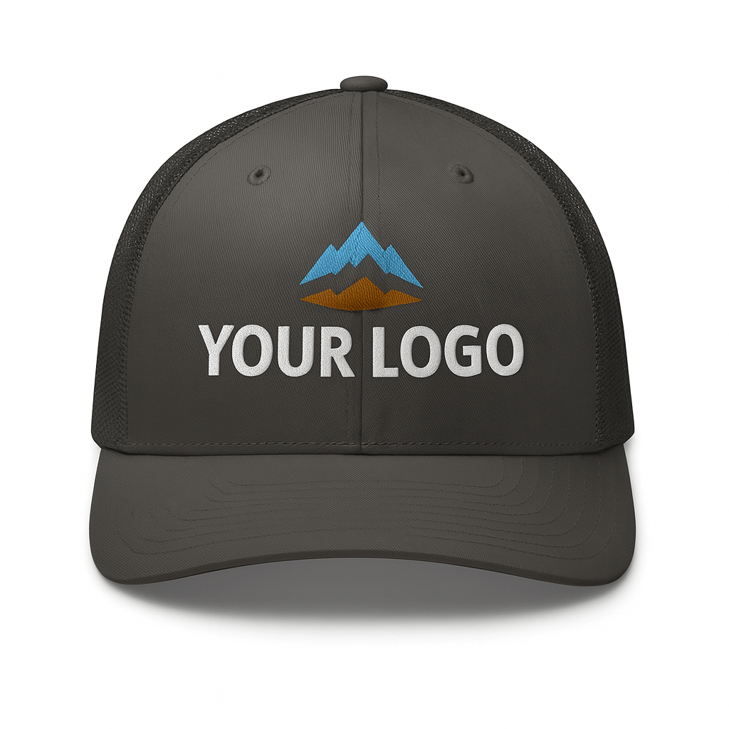 Custom Logo Trucker Hat – Premium Quality | No Minimum | Bulk Orders