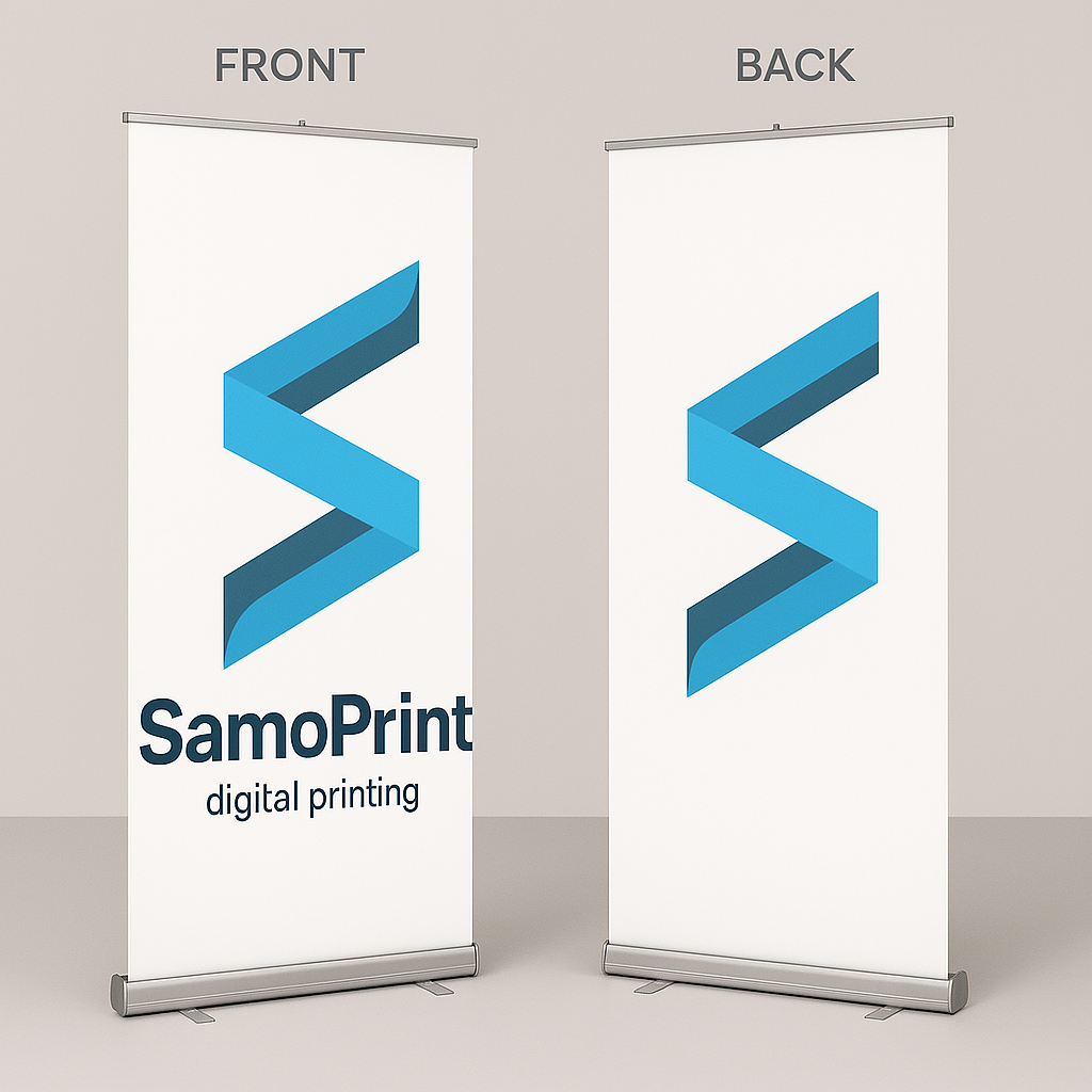 Double Sided Retractable Banner