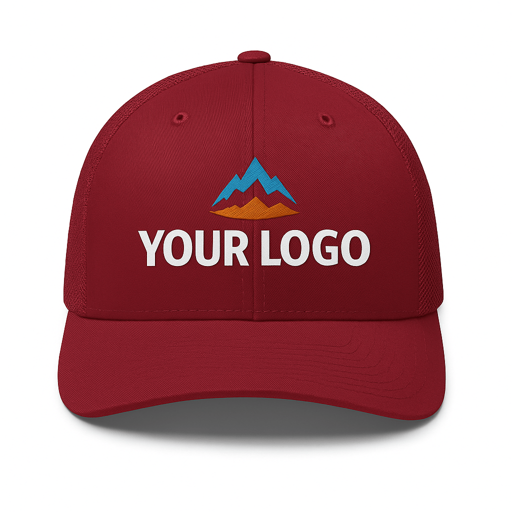 Custom Logo Trucker Hat – Premium Quality | No Minimum | Bulk Orders