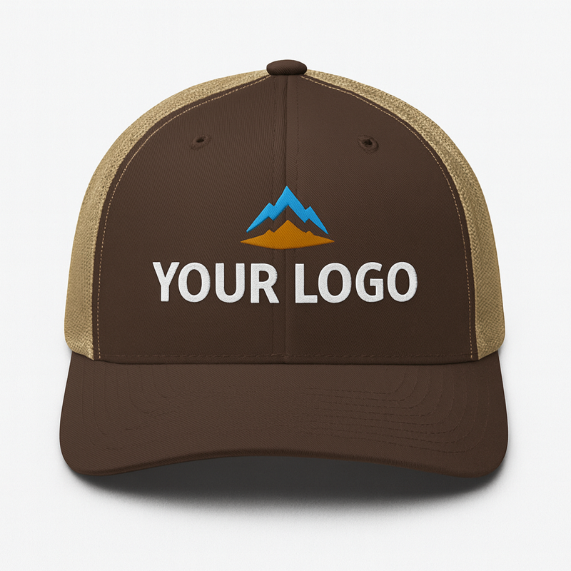 Custom Logo Trucker Hat – Premium Quality | No Minimum | Bulk Orders