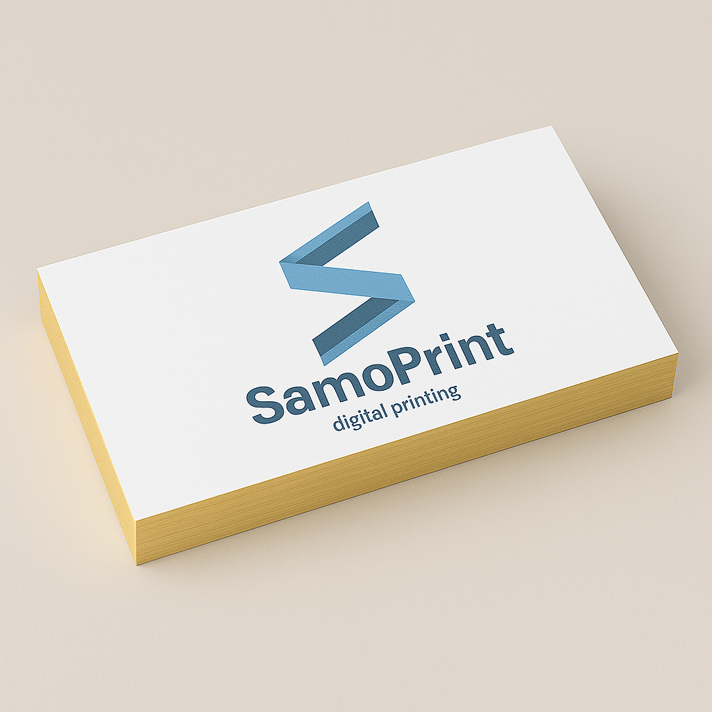 Painted Edge Premium Business Cards