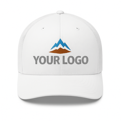 Custom Logo Trucker Hat – Premium Quality | No Minimum | Bulk Orders