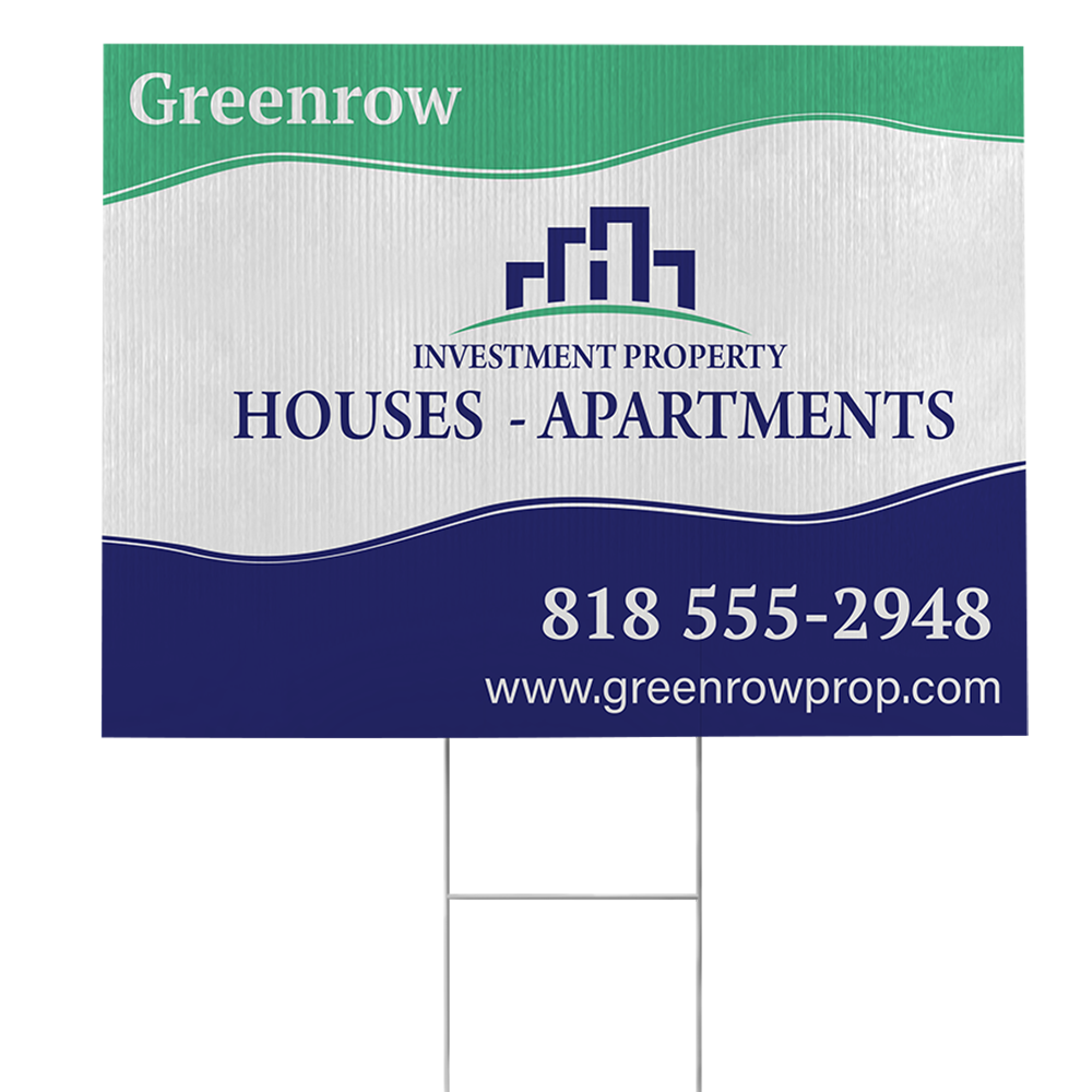 Heavy Duty Yard Sign